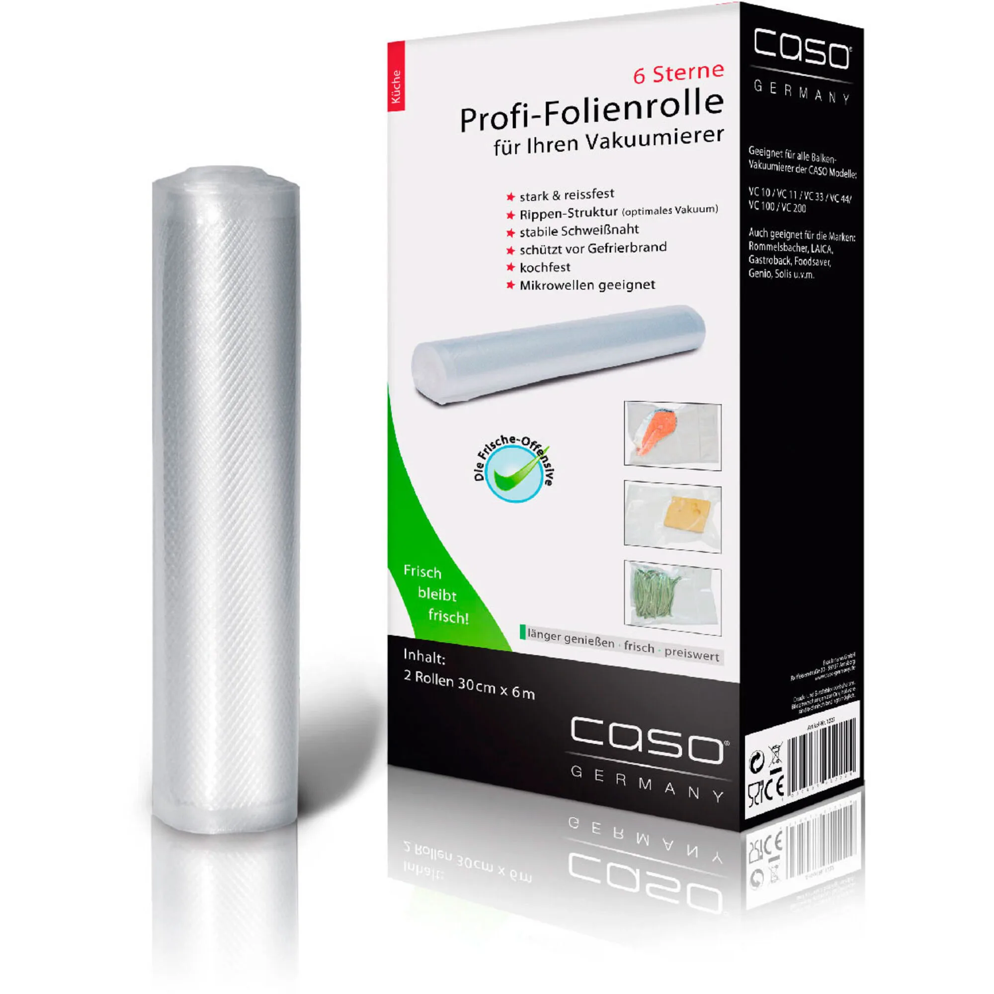Caso Rullplast 30 × 600 cm, 2 st
